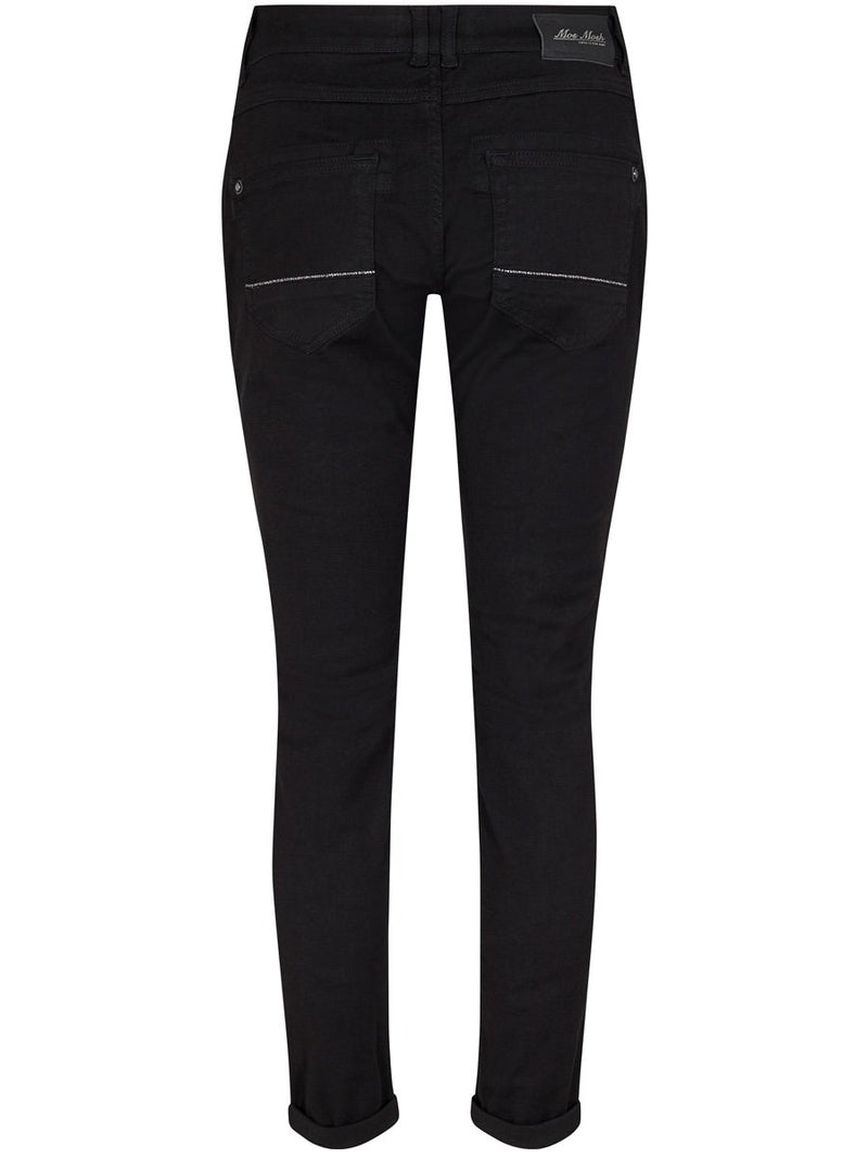 Mos Mosh NAOMI row black jeans