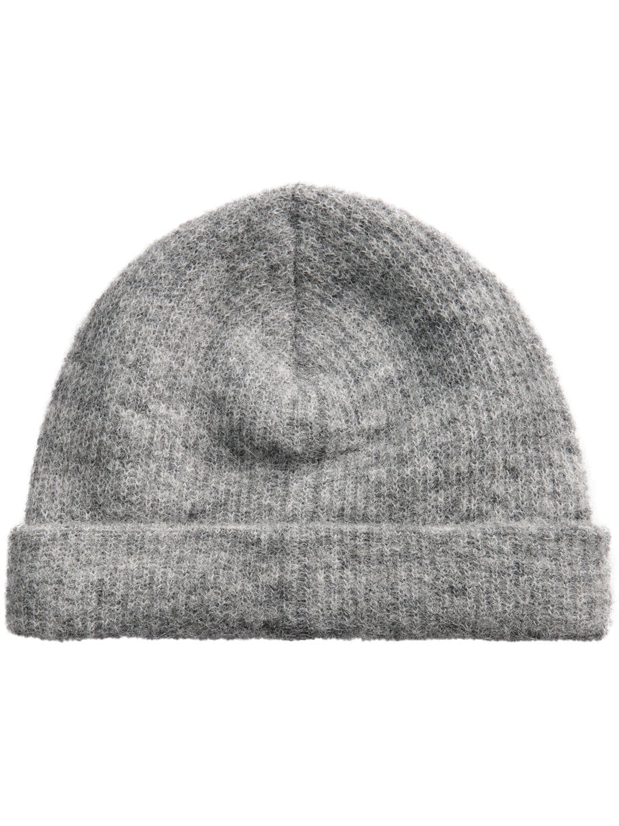Mos Mosh THORA knit hat grey melange