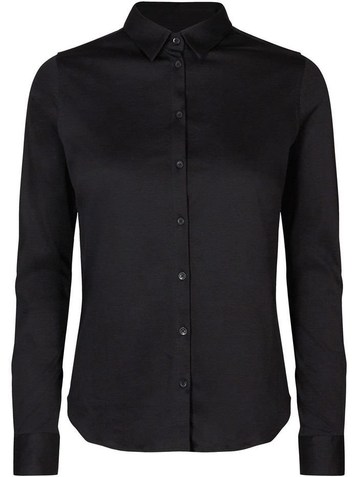 Mos Mosh TINA jersey shirt black musta