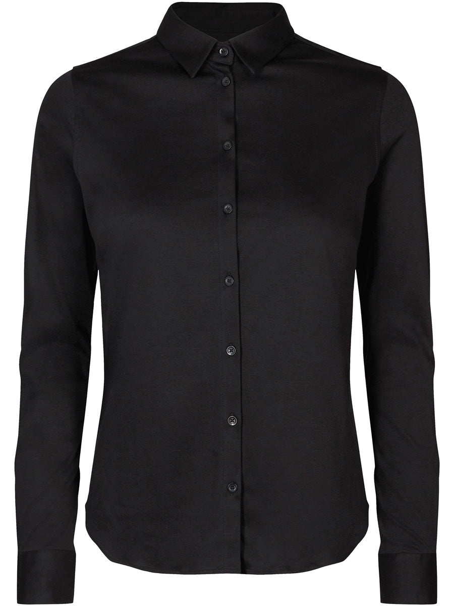 Mos Mosh TINA jersey shirt black musta