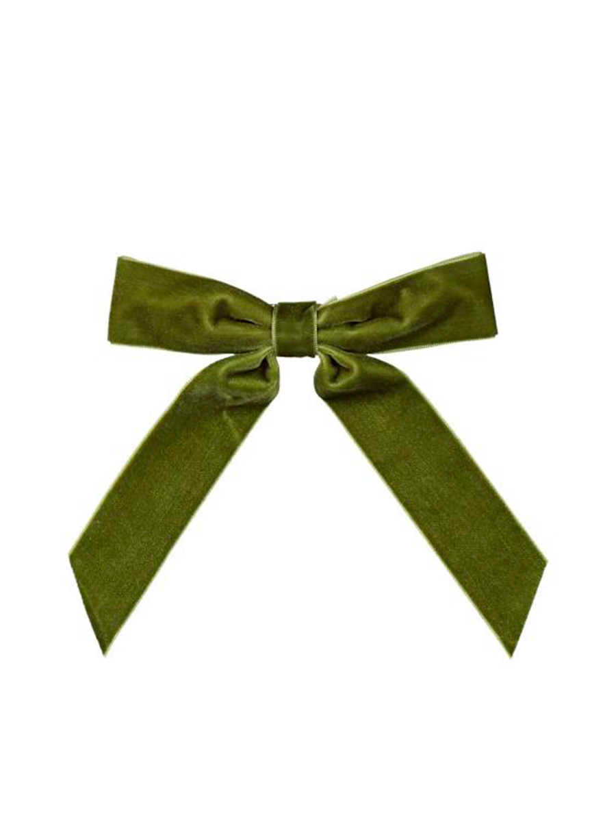 Gauharin velvet hair ribbon. 