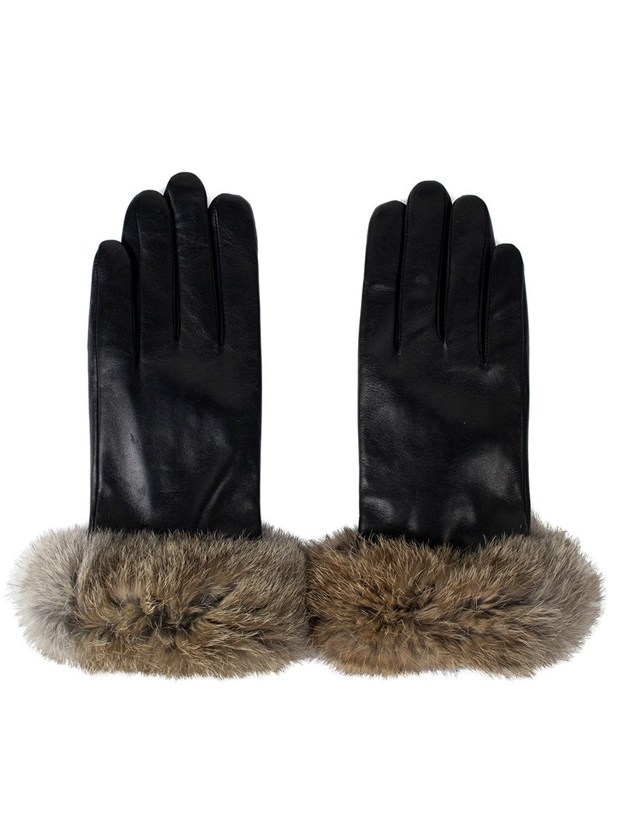 Redesigned DAGNY gloves värissä musta