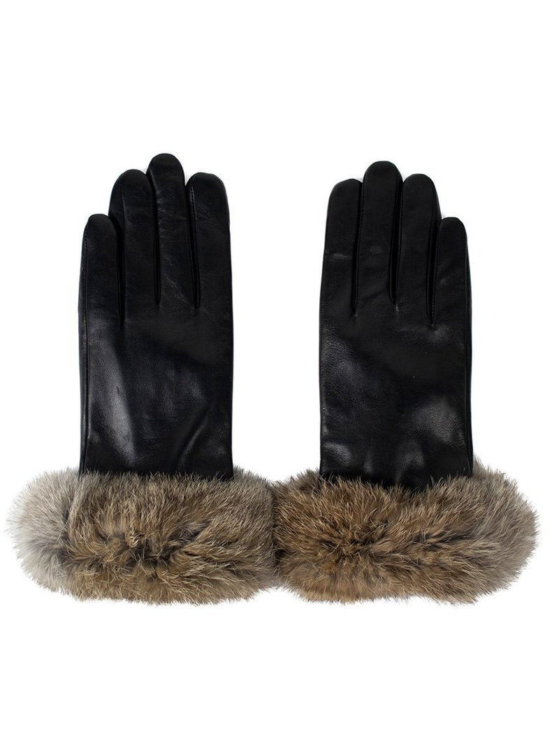 Redesigned DAGNY gloves värissä musta