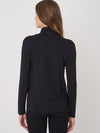 Repeat Cashmere Turtleneck long-sleeved top black