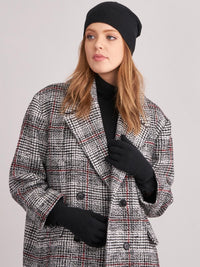 Repeat Organic cashmere hat värissä musta