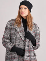 Repeat Organic cashmere hat värissä musta