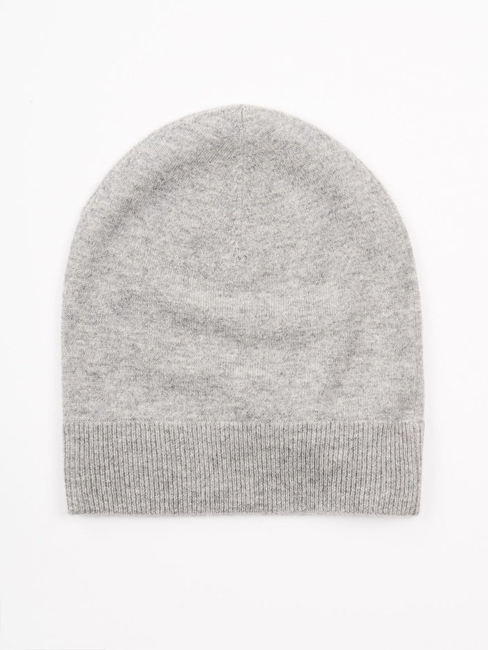 Repeat Organic cashmere hat värissä harmaa