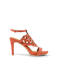 Sargossan Bliss Suede kengät värissä Cinnamon