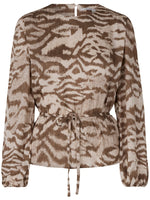 Second Female BIRCH blouse shitake