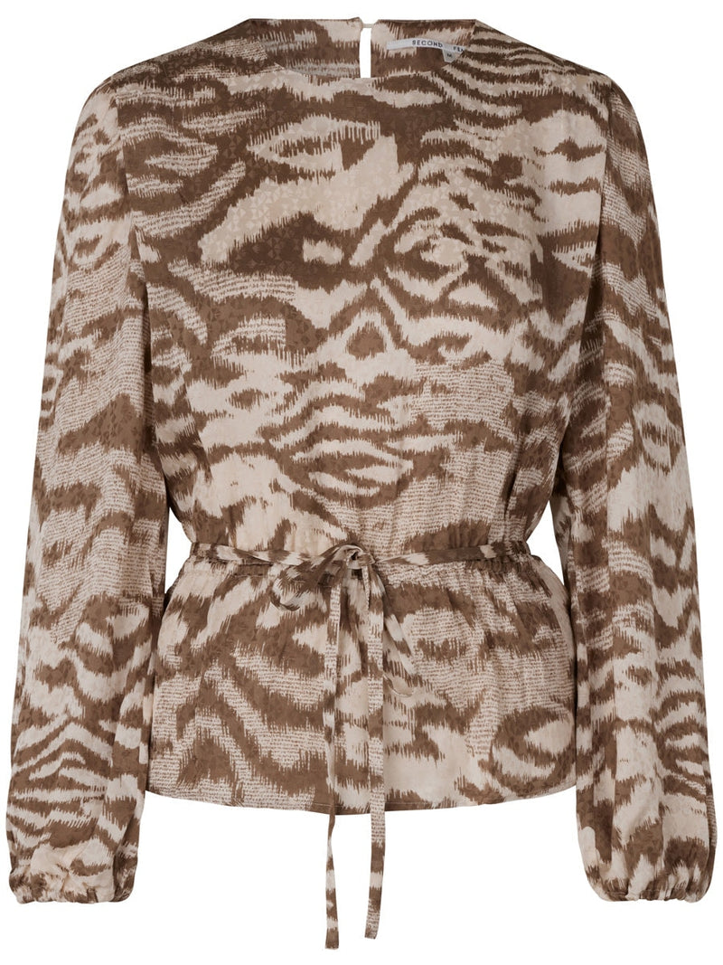 Second Female BIRCH blouse shitake