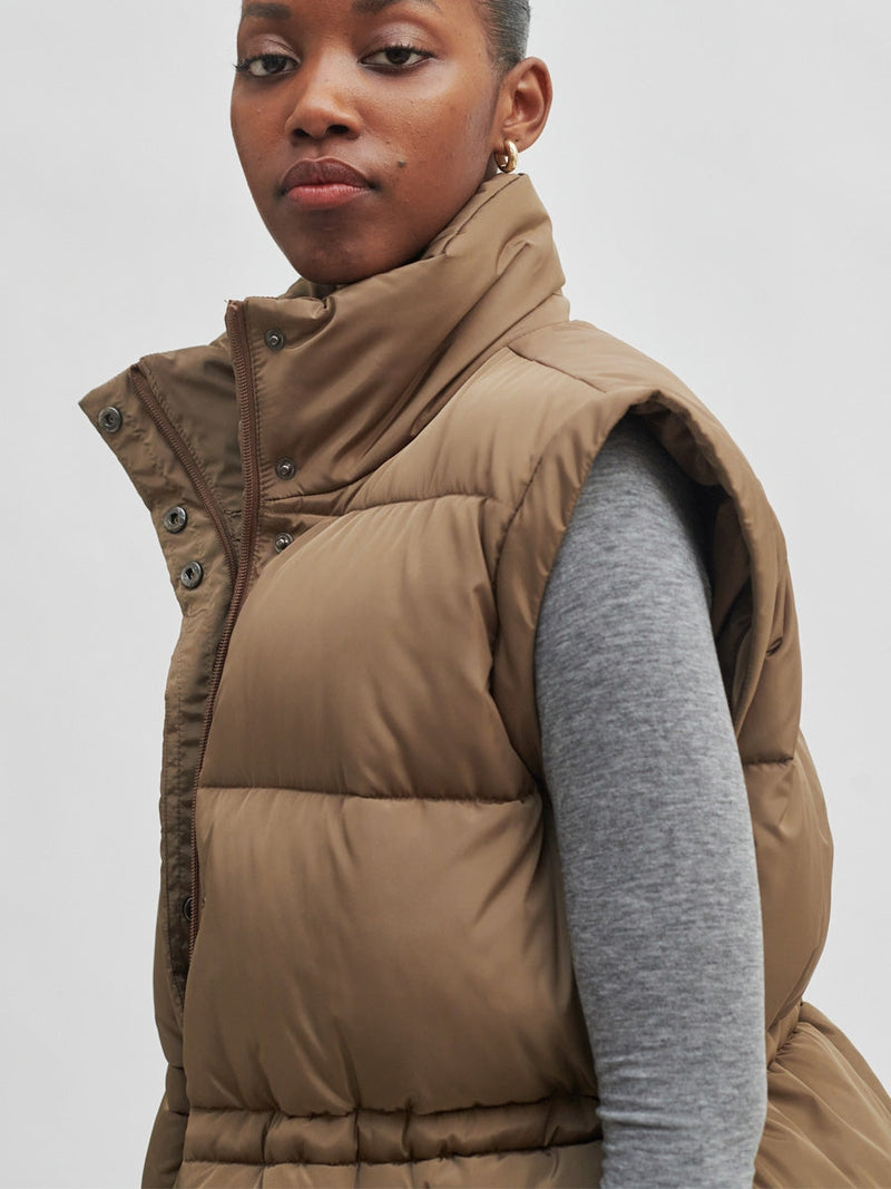 Second Female BUFF jacket shitake