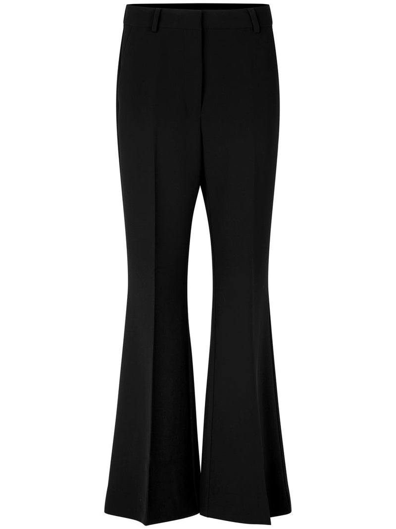 Second Female FIQUE flared trousers black