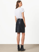 FRANCIE mini leather skirt