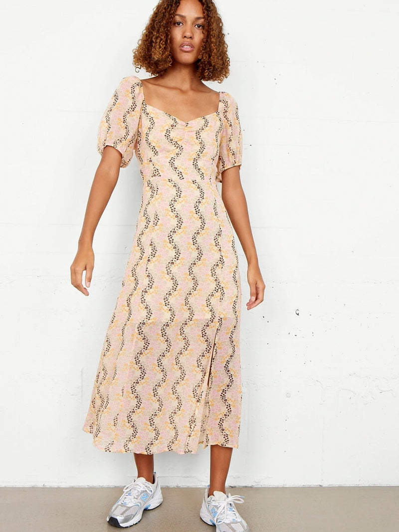 Second Female MAGNE dress winter wheat