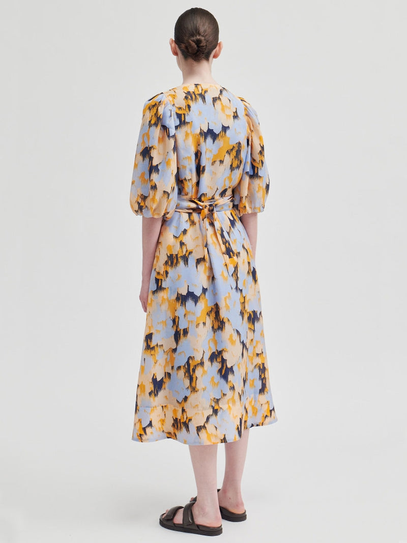 Second Female Marigold Wrap Dress Heather