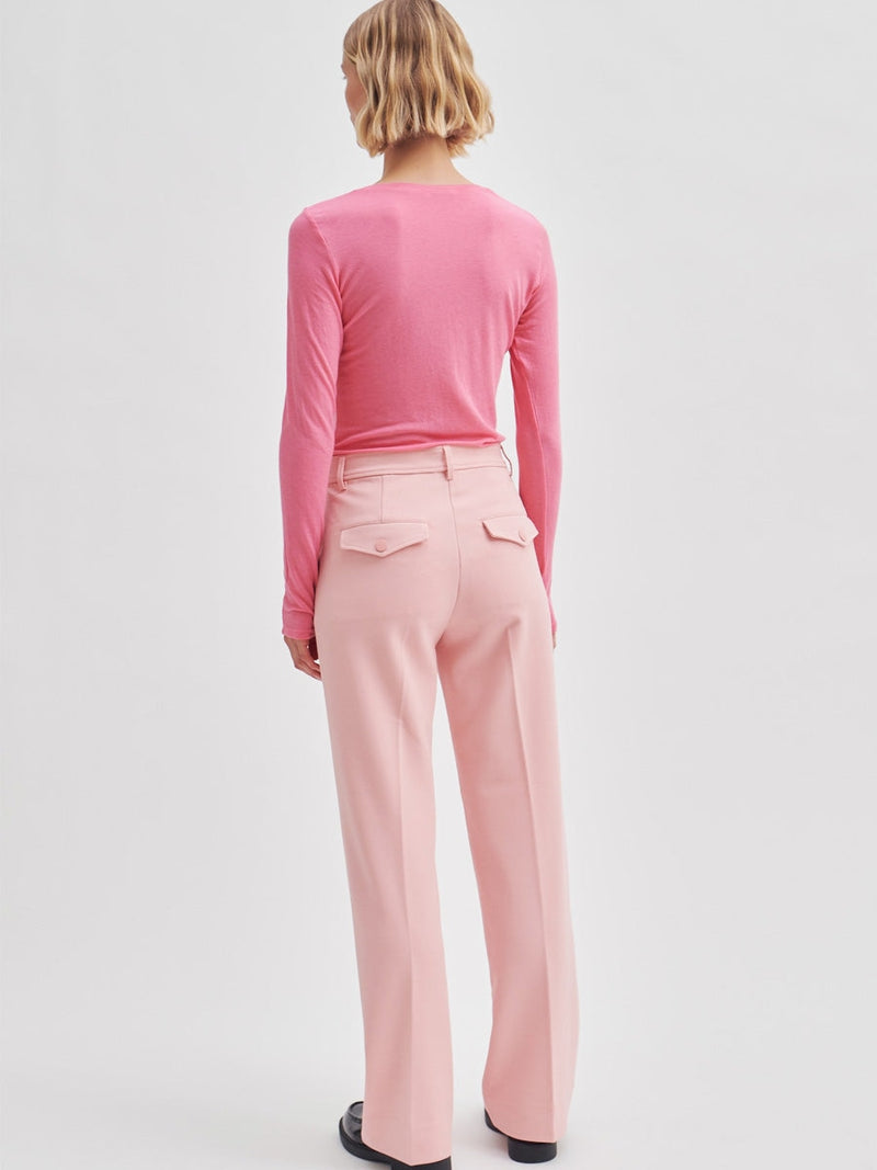 Second Female Matima O-Neck Tee Camellia Rose