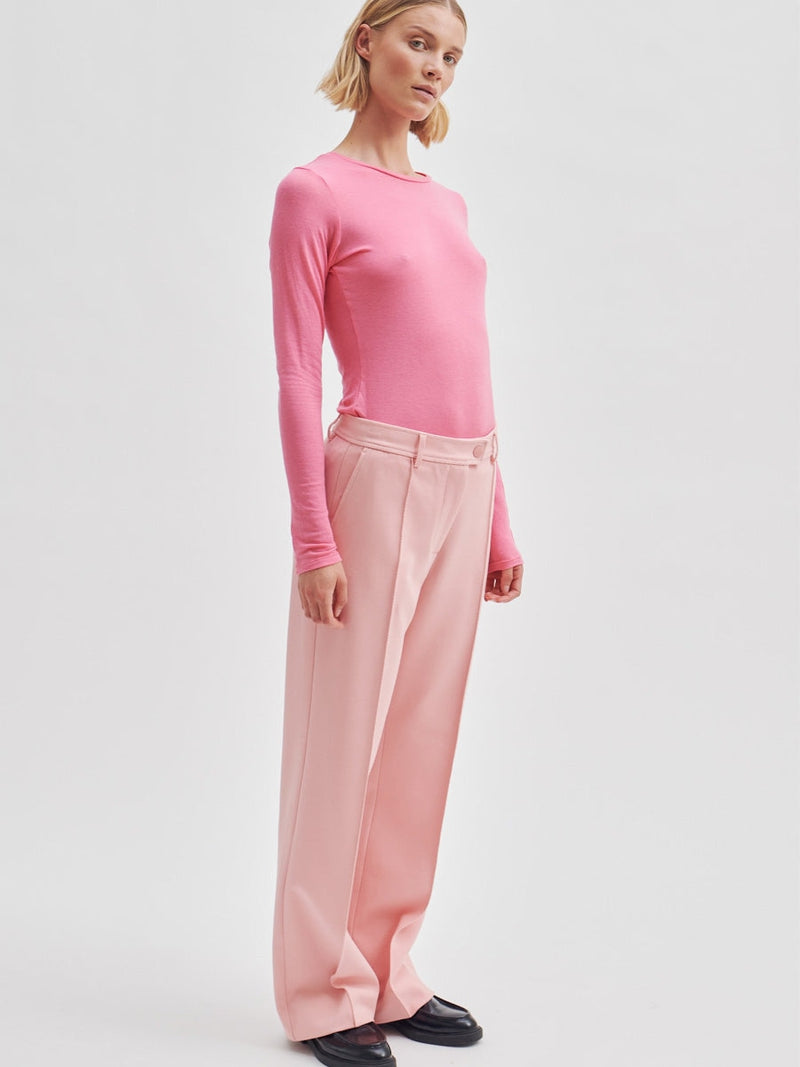 Second Female Matima O-Neck Tee Camellia Rose