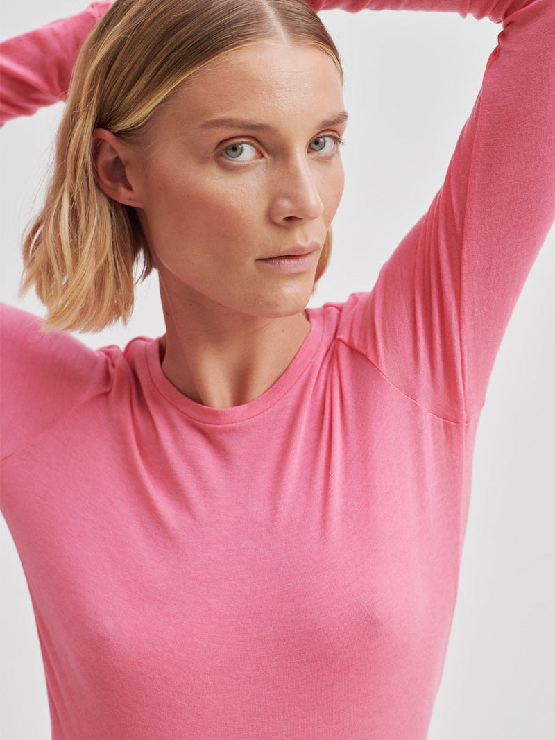Second Female Matima O-Neck Tee Camellia Rose