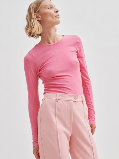 Second Female Matima O-Neck Tee Camellia Rose