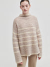 Second Female Ovalis Knit T-Neck Crockery