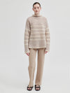 Second Female Ovalis Knit T-Neck Crockery