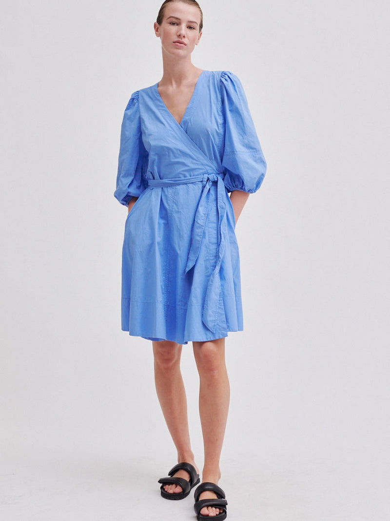 Second Female Ricamo Wrap Dress Provence