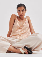 Second Female Shine On Sliptop Ivory Cream