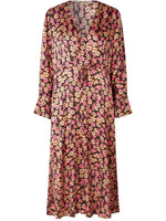 Second Female Victory V-Neck Dress Camellia Rose