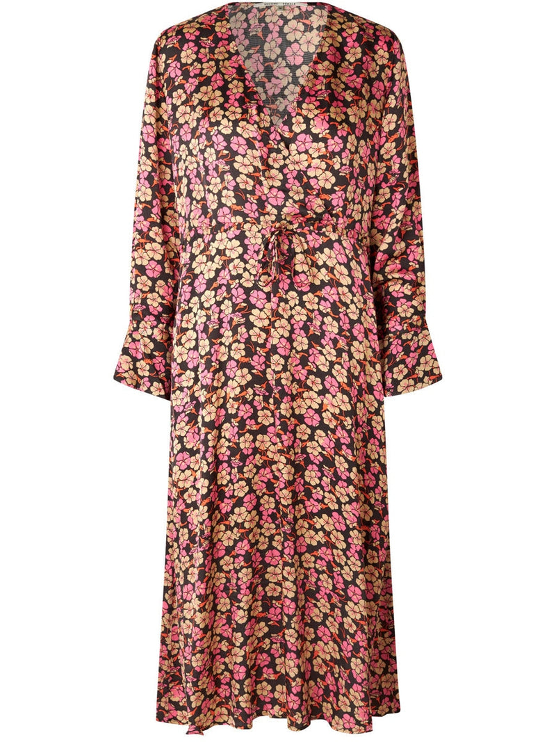 Second Female Victory V-Neck Dress Camellia Rose