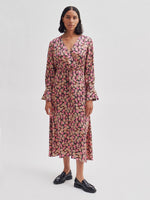 Second Female Victory V-Neck Dress Camellia Rose