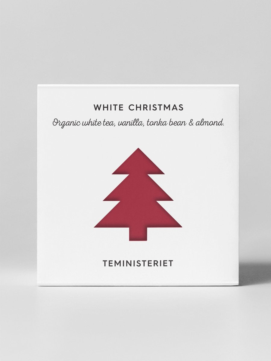 Teministeriet White Christmas Organic irtotee