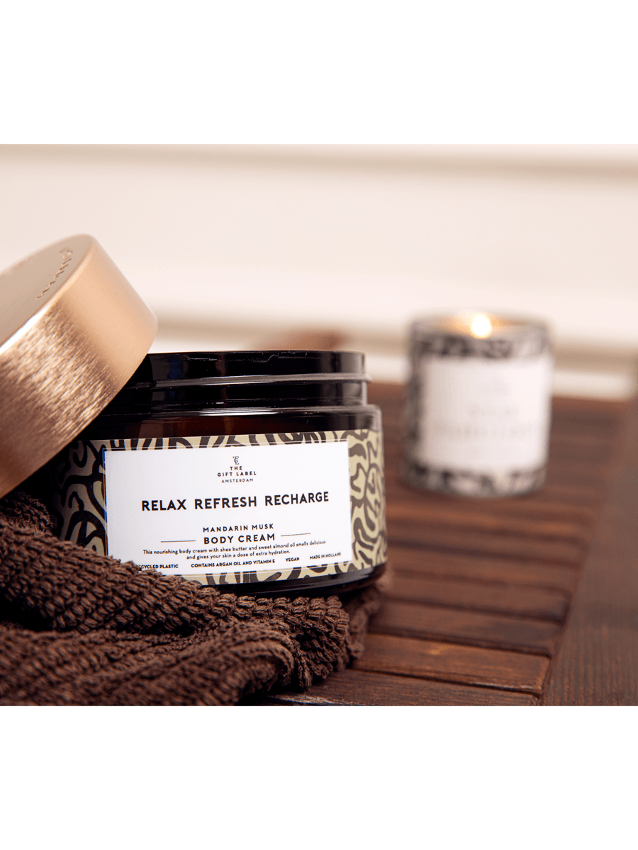 The Gift Labelin Body cream. 
