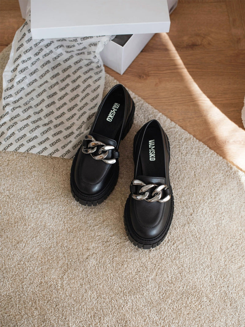 Vamsko Iris Loafer Black