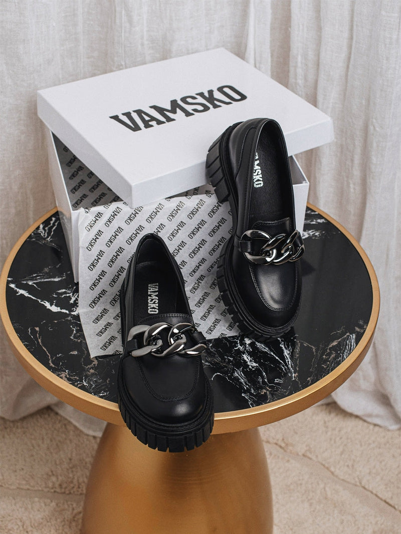 Vamsko Iris Loafer Black