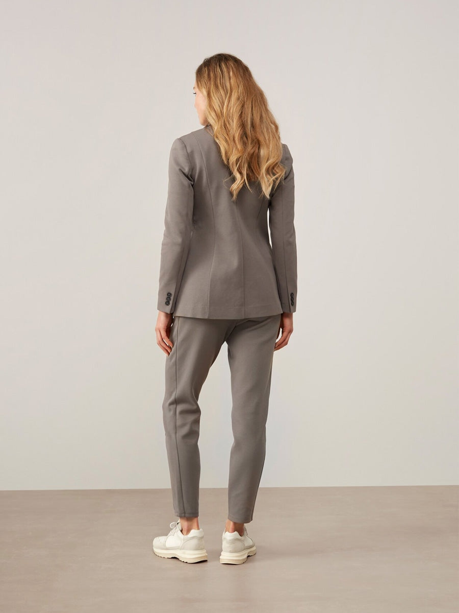 YAYA Scuba pant Thunderstorm grey