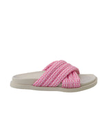 YAYA Slipper with mini retro print Party punch pink