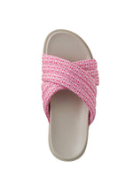 YAYA Slipper with mini retro print Party punch pink