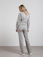 YAYA Sweatshirt with pleats Paloma grey